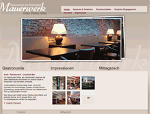 Tablet Screenshot of mauerwerk-neuss.de